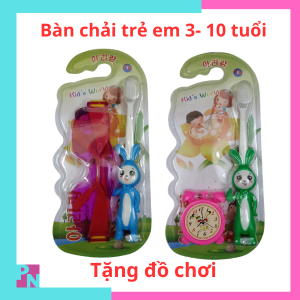 Bàn chải đánh răng cho bé bàn chải đánh răng cho trẻ em 3 tuổi - 10 tuổi bàn chải đánh răng TẶNG KÈM ĐỒ CHƠI