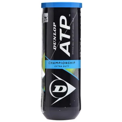 Dunlop Unisex Adults ATP Championship Tennis Ball(Yellow)- Sports Direct One Size