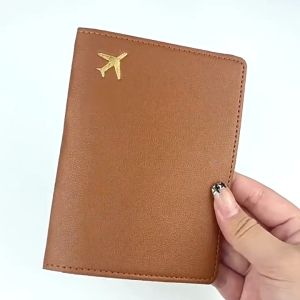 Travel Passport Cover Card Holder PU Leather Case Passport Holder Passport Organizer Multipurpose Travel Organizer Travel Passport Protective Case Thickened Passport Holder Case