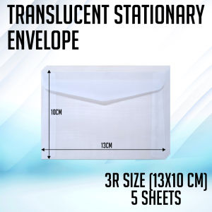 MP00 Translucent Envelope 5R/4R/3R Invitation Card Envelope 5pc/10pcs/20pcs
