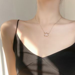 MQ Pearl Necklace Women Rantai Leher Perempuan Murah S925