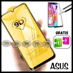 TEMPERED GLASS FULL SCREEN KACA ASUS ZENFONE 5Q 5Z 5 6 LITE 2018 MAX PRO M1 M2 LIVE L1 L2 PELINDUNG LAYAR