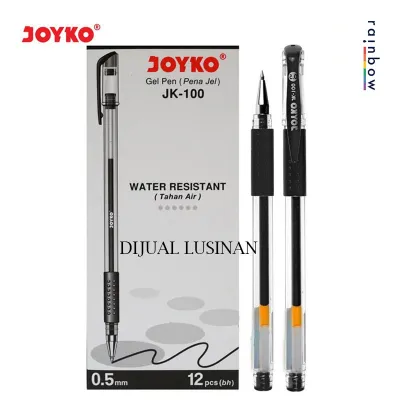 [ LUSIN ] Pulpen Gel / Gel Pen Joyko JK 100 / JK 100 NT 0.5mm
