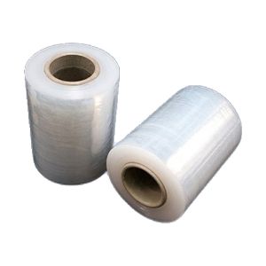 PE Small roll of cling film industrial-grade film food packaging film for takeout transparent stretch film sealing film for packaging