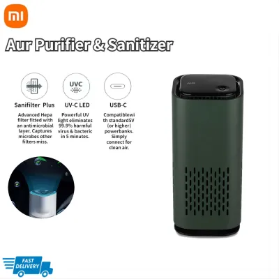 Xiaomi MIJIA Car Air Purifier Negative Ion HEPA Purifier Bedroom Deodoriser Air Freshener Purifier