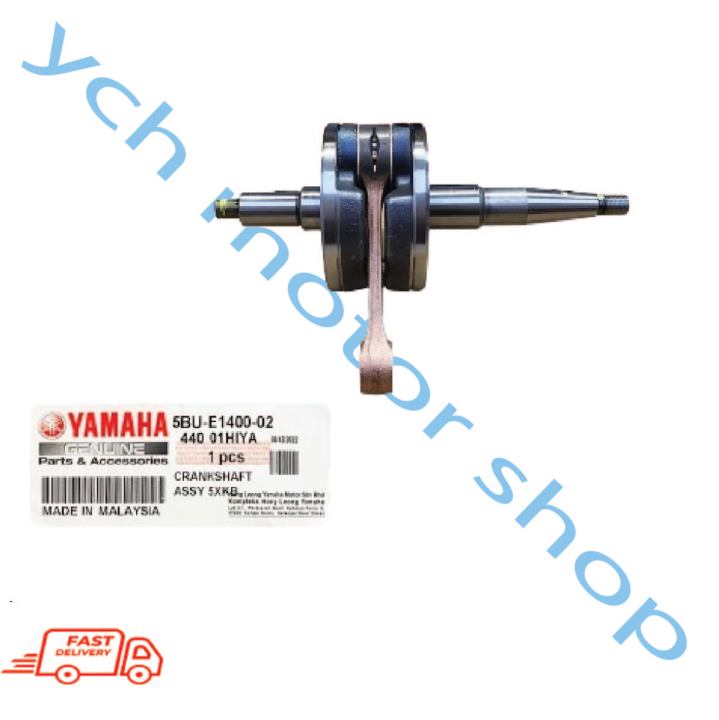 YAMAHA Y125 Y125Z Y125ZR 125Z 125ZR 100% ORIGINAL CRANKSHAFT ASSY CRANK SHAFT COMP COMPLETE | 5BU-E1400-02