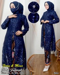 Setelan Kebaya Tunik Fatimah/Kebaya Ibu Besan/Kebaya Pesta Terbaru/Kebaya Wisuda 2023
