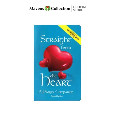 Straight From the Heart A Prayer Companion (Blue) by Father Mario Ladra hardcover by Mavens Collection