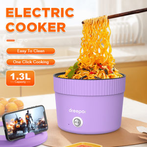 Dreepor Electric Cooker Noodle Pot Multifunctional Small Electric Pot Low Power Electric Pot