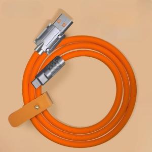 120W kabel data Fast Charging Micro usb Type-C Cable FOR iPhone ios usb Android Cable Data fast charging 120w Charger Handphone
