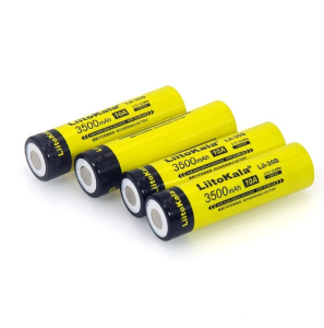 Liitokala 18650 3.7V 3500mAh Lii-35S Rechargeable Li-lon Protected battery For flashlight with speaker etc.