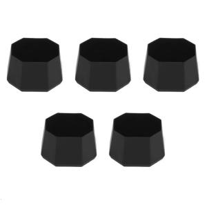 5Pcs Convenient Tennis Racket End Caps Plastic End Cover Racquet Damping Cover for Tennis and Racquetball Racket