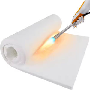 ฉนวนกันความร้อนไฟเบอร์เซรามิก PHYHOO ฉนวนกันความร้อนกันไฟผ้าห่ม-เตาไม้ เตาไฟ เตาไฟ