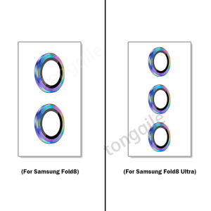 [Ready Stock]Camera Film For Samsung Galaxy Z Fold8 Ultra Fold 8 8Ultra 5G 2026 Metal Ring Protective HD Lens Cover Protector Film Tempered Glass Protect Anti Scratch
