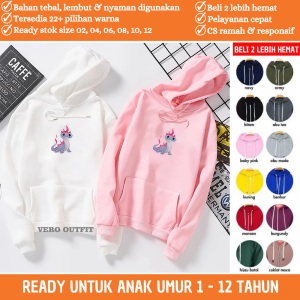 Hoodie Jaket Switer Hudie Anime Cewek Kecil Anak Laki Perempuan Kembar Usia Bayi Balita 1 2 3 4 5 6 7 8 9 10 11 12 Th Tahun Bulan Lengan Panjang Gambar Karaketr Bunny Lucu Cute Korea Style Jepang Bahan Tebal Premium Tanggung Ukuran Anak Sekolah Sd Tk Paud