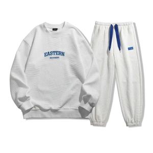 MOTO Fashion Men Clothes Terno 2-in-1 set for Man Sweater and Jogger Pants Fashion Sports Suits