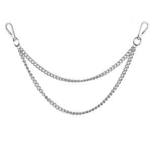 Quần Jean Chuỗi Dây Móc Khóa Túi Dây móc ví Vành Đai Chuỗi Bạc Quần Chuỗi quần hip hop Chuỗi Keyring dây móc ví Cho Nam Giới