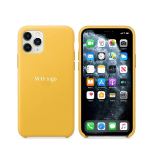 Leather Case for iPhone 11 Pro - Yellow