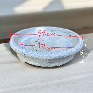 กระถางดินเผาทรงไหเล็ก สีวินเทจเก่า ๆ ขนาด 20 x 24 cm. และขนาดกลาง ขนาด 23 x 30 cm.