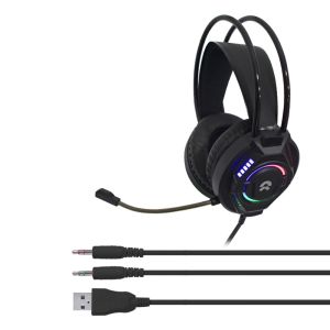 OKER หูฟัง หูฟังเกมมิ่ง มีไฟ RGB  GAMING HEADSET 3.5+USB PRO GAMING HEADSET G225