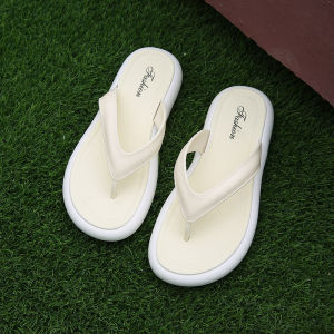 Free Shipping WomenS Outdoor Flip-Flops New Summer Style Soft-Soled Non-Slip Two-Tone Sandals Beach Shoes