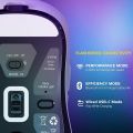 ATTACK SHARK X3 Lightweight Wireless Gaming Mouse with Tri-Mode 2.4G/USB-C Wired/Bluetooth,26K DPI, PAW3395 Optical Sensor,Kailh GM8.0 Switch,5 programmable Buttons for PC/Win/(White). 