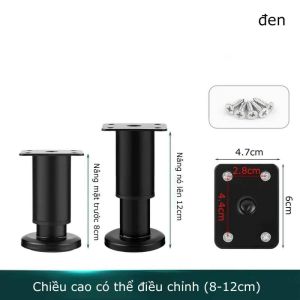 Chân inox ghế bàn sofa kệ. có tăng chỉnh (ghế sofakệ tủ tivi)-HAUSE
