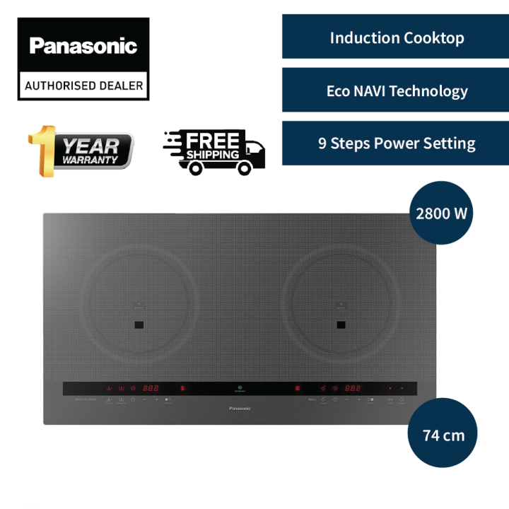 Panasonic KYC227EHSK Induction Cooktop IH 5600w 74cm Lazada