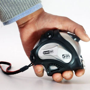 Meteran Pengukur Kelas Industri Presisi Tinggi Bahan Stainless Steel 5 / 7.5m Ukur Portable Multifungsi Bahan Baja Warna Untuk Pengerjaan Kayu pita pengukur