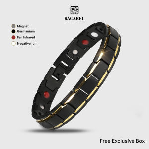 Gelang Kesehatan Bio Magnetik 100% Original - Titanium Steel - Full Emas | Apertor Emas