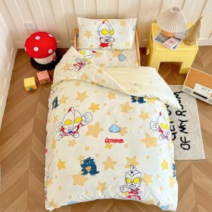 100% Cotton Bedding Set Small Version Classic Ultraman Sanrio Kindergarten Children Set