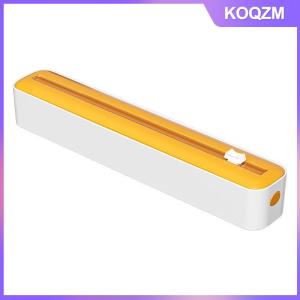 KOQZM Kitchen Disposable Cling Film Cutter Point Breaking Household Food Special Cutting Box Plastic Wrap Cutter Storage Box