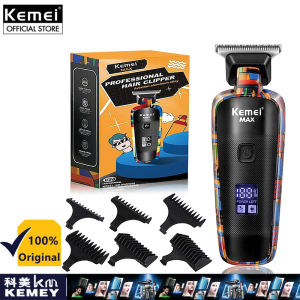 Kemei KM-5089 Mini Hair Clipper Professional Hair Cut Machine Trimmer Portable Barber Shaver Razor Bald Head 0mm