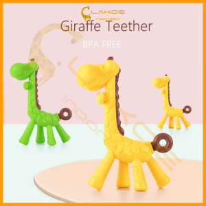 LAKOE Gigitan Bayi Teether Bayi Jerapah / Giraffe Teether