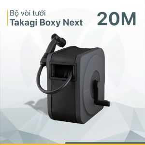 Bộ vòi tưới cây Takagi 2030 mét Boxy NextVòi tưới cây 4 chế độ phun tiện lợi đa năng dễ dàng di chuyển mọi không gian