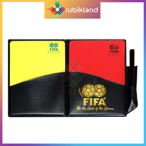 [Xịn] Bộ Thẻ Trọng Tài Thẻ Đỏ Và Vàng Kèm Sổ Bút Ghi Chép Thiết Bị Trọng Tài Phụ Kiện Bóng Đá