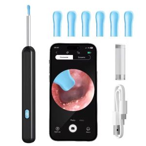 Local spot GoodsEarpick Wireless HD Wifi Ear Endoscope with LED Light Visual Removal Tool Ear Cleaning Endoscope Kit for Baby