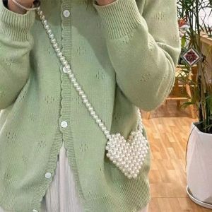 Fashion Imitation Pearl Pearl Crossbody Bag Versatile Solid Color Mini Pearl Bag Handbag Girls H260729