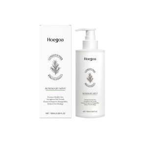 Hoegoa Rosemary Mint Conditioner Nourishes Scalp Enhances Shine Strengthens Hair Volumizes and Softens