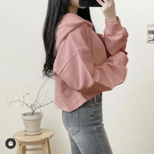JAKET HOODIE LYDIA CEWE OVERSIZE KOREA STYLE PALING VIRAL DAN TRENDI DI TIKTOK
