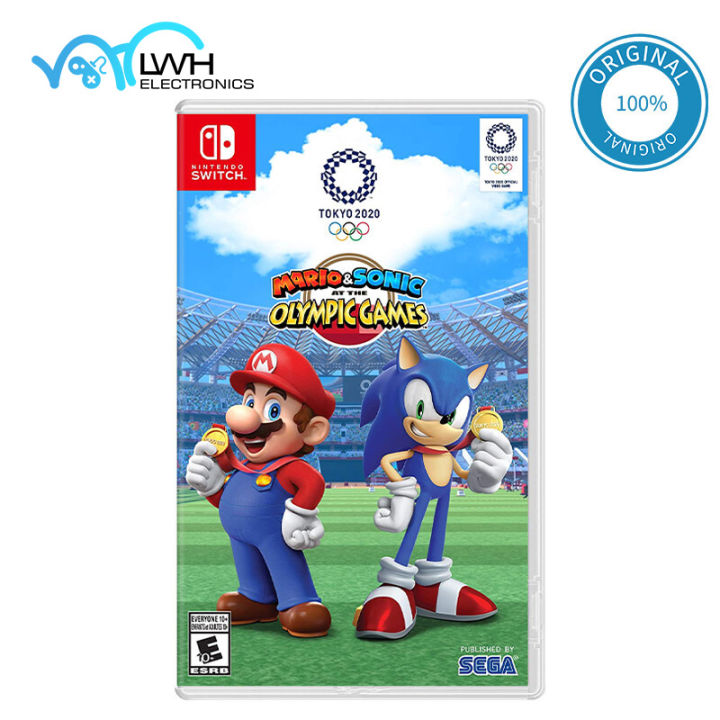 Nintendo Switch Game mario and sonic at the Tokyo 2020 olympic | Lazada