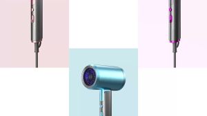 AE Hair dryer for home use high-power negative ion hair care hair salon hot and cold air dryer silent and foldable