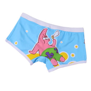 SpongeBob SquarePants Mens Underwear Cotton Sleep Underpants Men Panties Shorts Comfortable Plus Size Mens Underwear Boxer Hombre