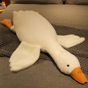 50/90/130/160cm Big White Goose Plush Pillow Plush Toys Cute Animal Pillow Accompany Sleeping Doll Girls Holiday Gift