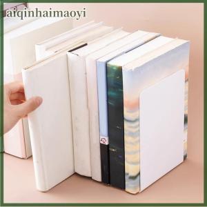 aiqinhaimaoyi Desktop Organizer L-shaped Desk Bookends Durable Display Book Stand Simple INS Book Support Rack Minimalism