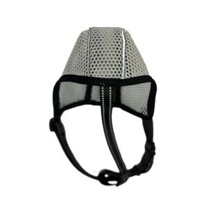 OUTOPEN Adjustable Strap Mesh Dog Muzzle Breathable Anti-Bite Bulldog Muzzle Pet Supplies Anti-barking Pet Mouth Small Dogs