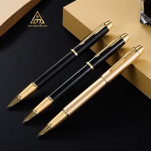 [ BẢO HÀNH 12 THÁNG ]Bút Bi Bút Ký PARKER GOLD Cao Cấp- MÓN QUÀ Ý NGHĨA - Miễn Phí Khắc Chữ Logo & Tặng kèm Ngòi Ký 5.0