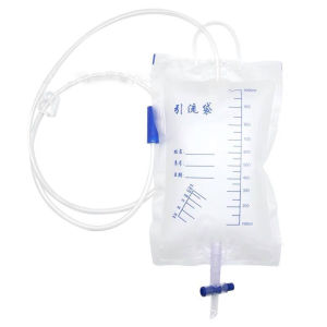 5Pcs Anti-reflux Urine Collection Bag Peritoneal Drainage Bag Collection Urine Bag Urinary Sterile 1500/1000ML