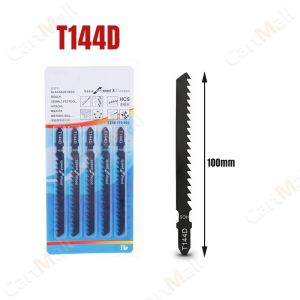 5Pcs/Set T144D T244D Reciprocating Curve Saw Blades Coarse Teeth Cutting Blades Tool Accessories