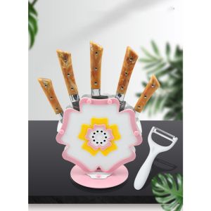 Set Dapur Lengkap Pisau Daging Tajam + Parutan Buah Multifungsi Masak Alat Dapur Praktis Berkualitas